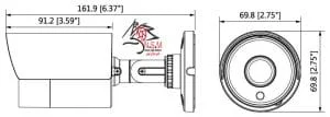 دوربین مداربسته مدل DH-HAC-HFW1100SL