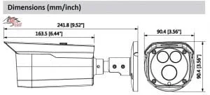دوربین مداربسته داهوا مدل DH-HAC-HFW1400DP
