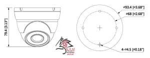 دوربین مداربسته داهوا مدل DH-HAC-HDW1400MP