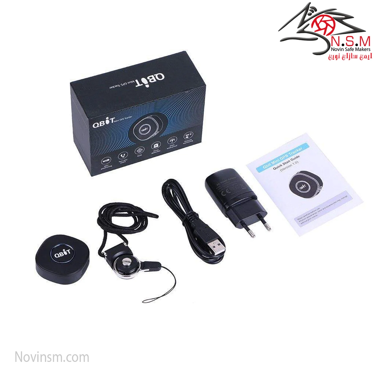 اقلام همراه GPS QBIT | ردیاب جی پی اس