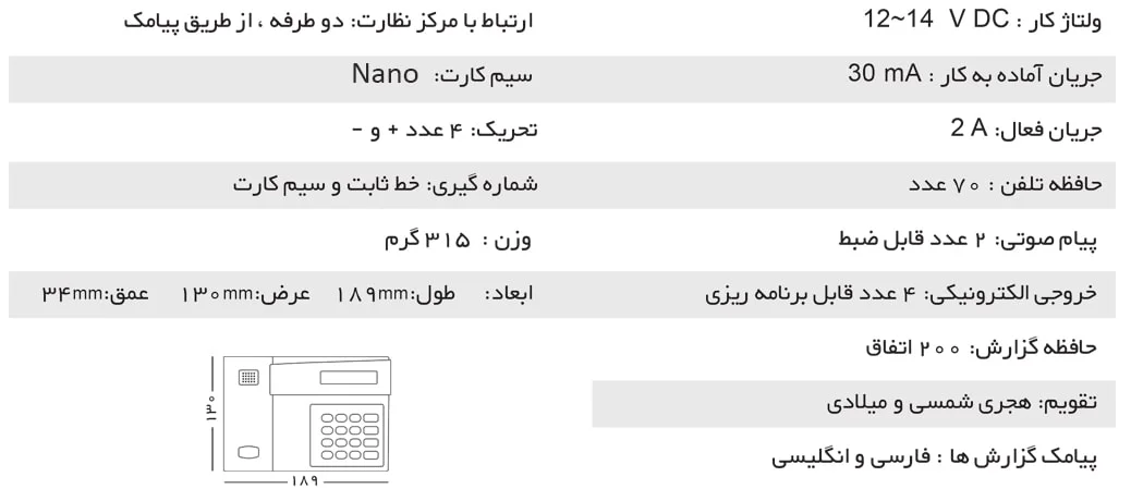 تلفن کننده سیم کارتی کلاسیک G1 ULTRA V4